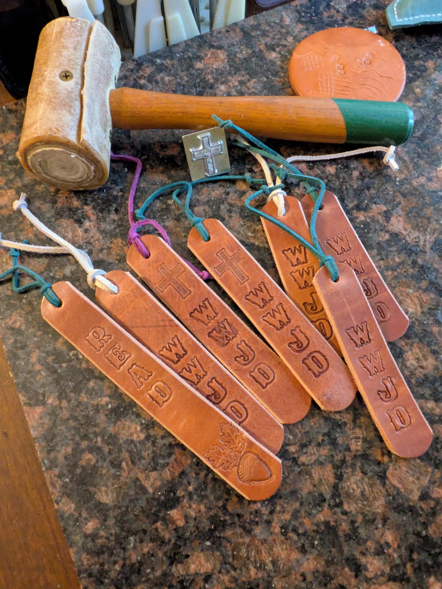 Leather Bookmarks