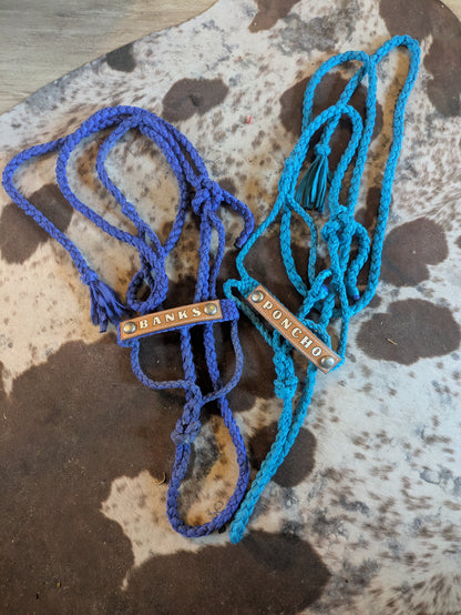 Custome Mule Tape Halters