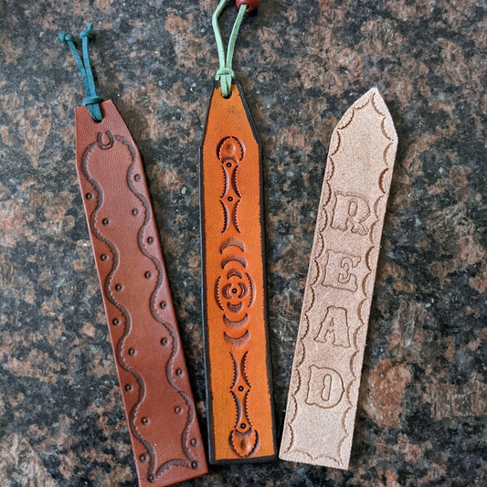 Leather Bookmarks
