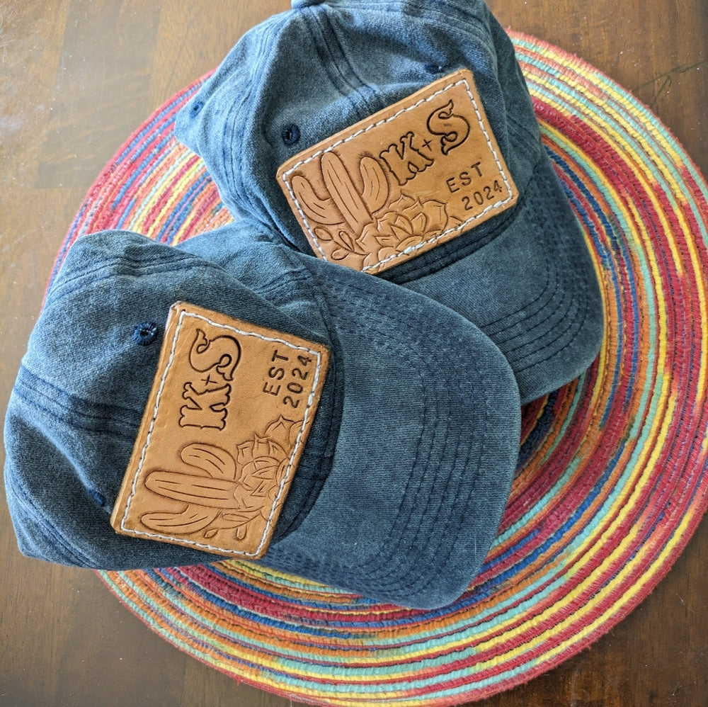 Custom Hand Tooled Hats