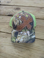 Classic Leather Patch Hat - Camo